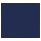 Coperta Ponderata Blu 200x220 cm 9 kg Tessuto