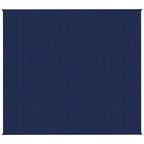 Coperta Ponderata Blu 200x230 cm 9 kg Tessuto