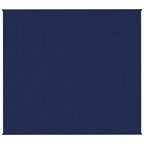 Coperta Ponderata Blu 200x230 cm 13 kg Tessuto