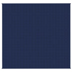 Coperta Ponderata Blu 220x240 cm 15 kg Tessuto