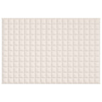 Coperta Ponderata Crema Chiaro 122x183 cm 9 kg Tessuto