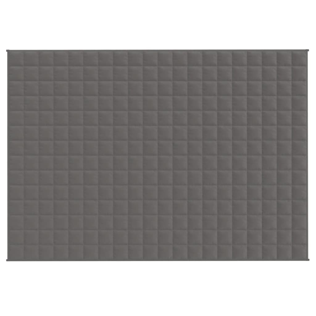 Coperta Ponderata Grigia 137x200 cm 10 kg Tessuto