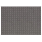 Coperta Ponderata Grigia 152x203 cm 11 kg Tessuto