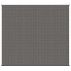 Coperta Ponderata Grigia 200x220 cm 9 kg Tessuto