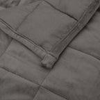 Coperta Ponderata Grigia 200x220 cm 13 kg Tessuto