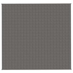 Coperta Ponderata Grigia 220x240 cm 11 kg Tessuto