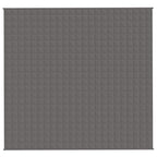 Coperta Ponderata Grigia 220x240 cm 15 kg Tessuto