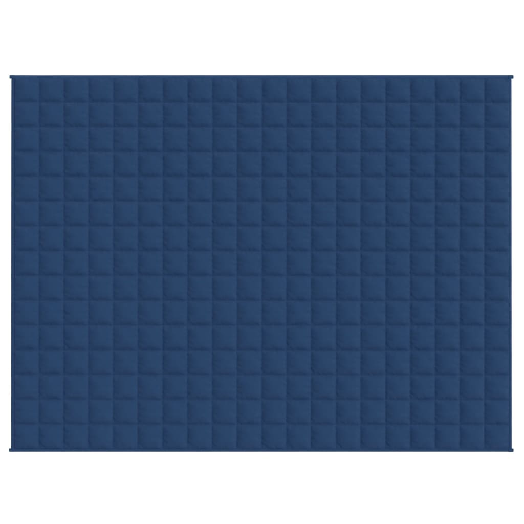 Coperta Ponderata Blu 152x203 cm 11 kg Tessuto
