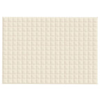 Coperta Ponderata Crema Chiaro 137x200 cm 10 kg Tessuto