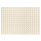 Coperta Ponderata Crema Chiaro 140x200 cm 10 kg Tessuto