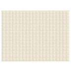 Coperta Ponderata Crema Chiaro 152x203 cm 11 kg Tessuto