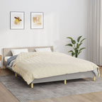 Coperta Ponderata Crema Chiaro 200x220 cm 9 kg Tessuto