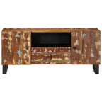 Mobile TV 105x33,5x46cm Legno Massello Recupero e Multistrato