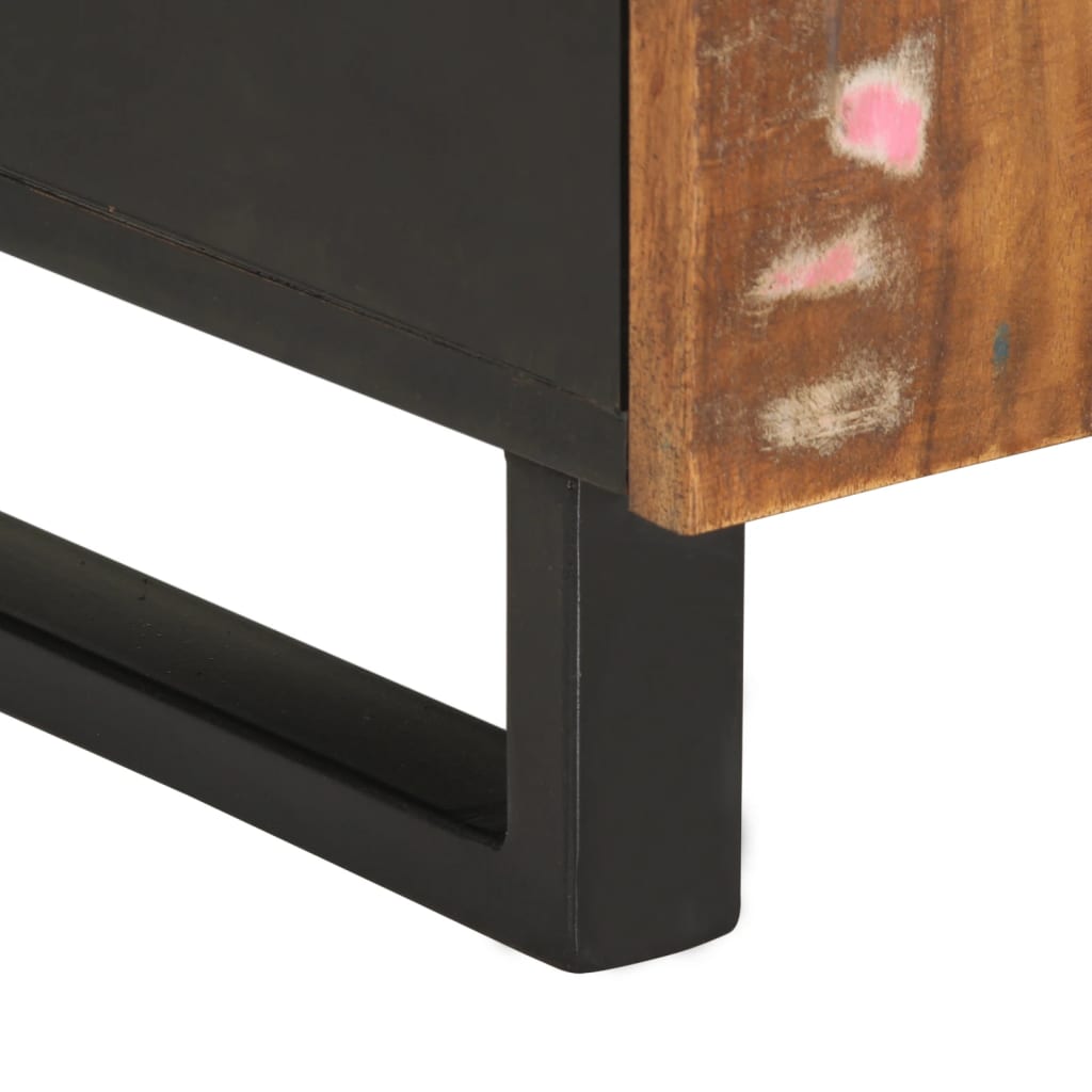 Mobile TV 105x33,5x46cm Legno Massello Recupero e Multistrato