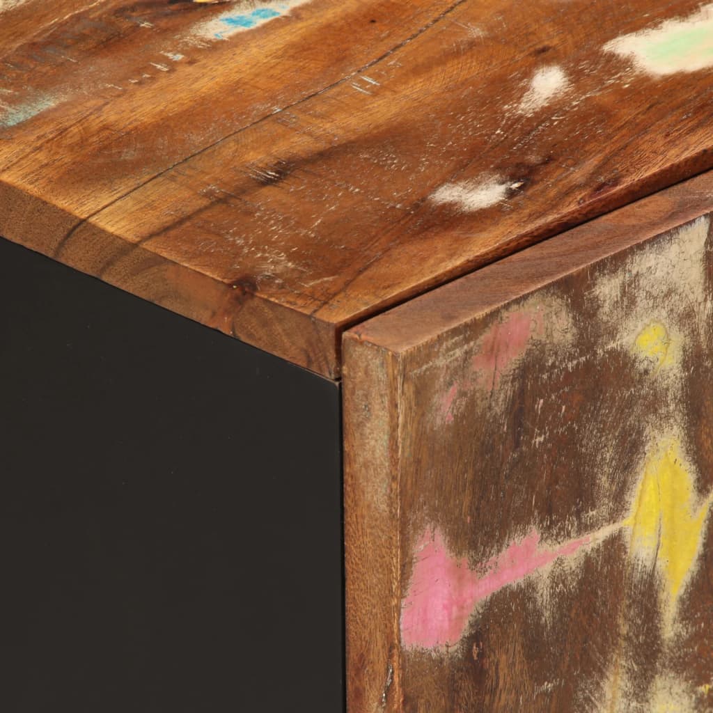 Mobile TV 105x33,5x46cm Legno Massello Recupero e Multistrato