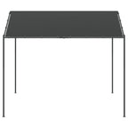 Tenda a Baldacchino Antracite 3x3 m in Acciaio e Tessuto