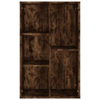 Libreria/Credenza Rovere Fumo 50x25x80 cm in Legno Multistrato