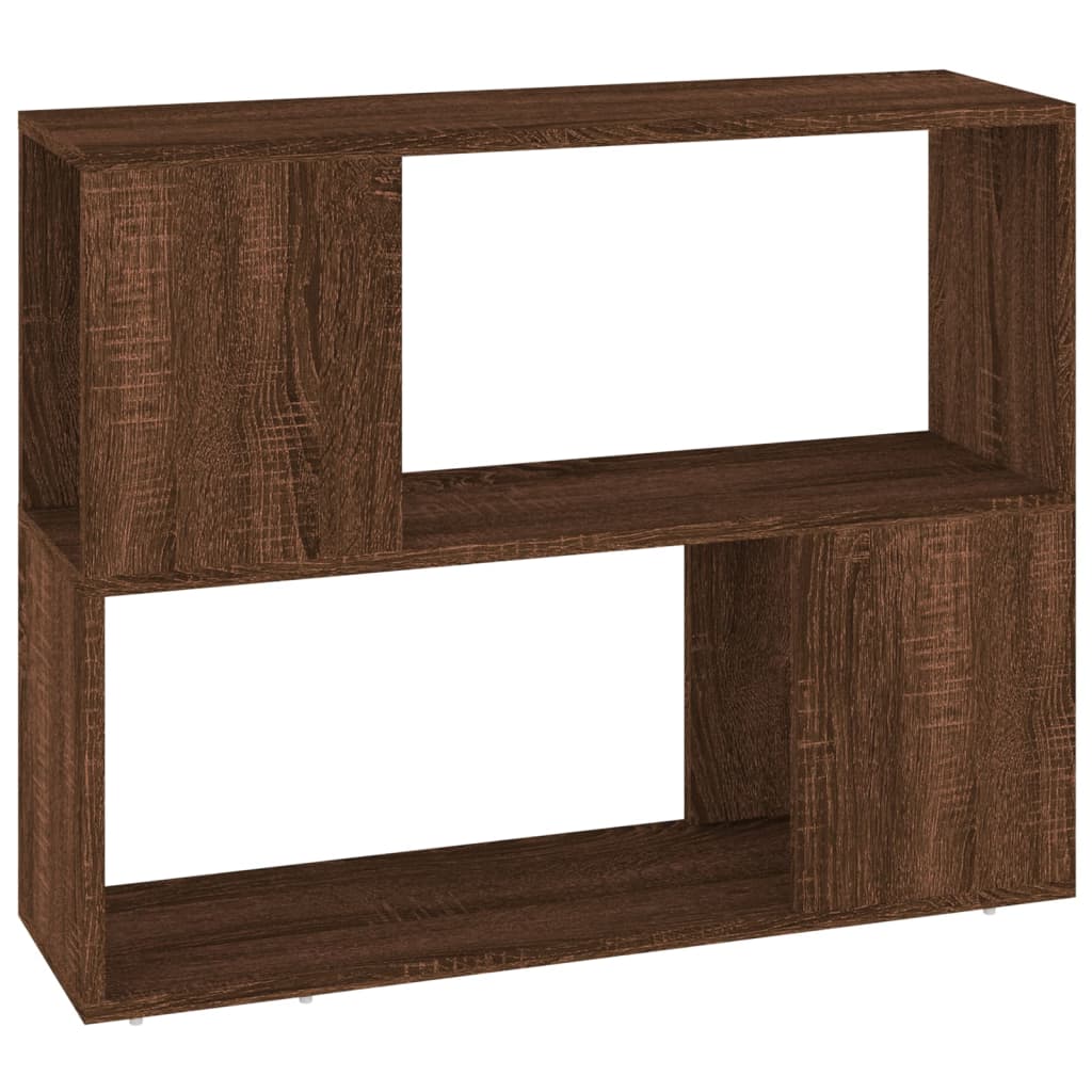 Libreria/Divisorio Rovere Marrone 80x24x63 cm