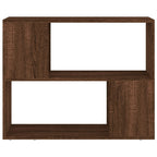 Libreria/Divisorio Rovere Marrone 80x24x63 cm