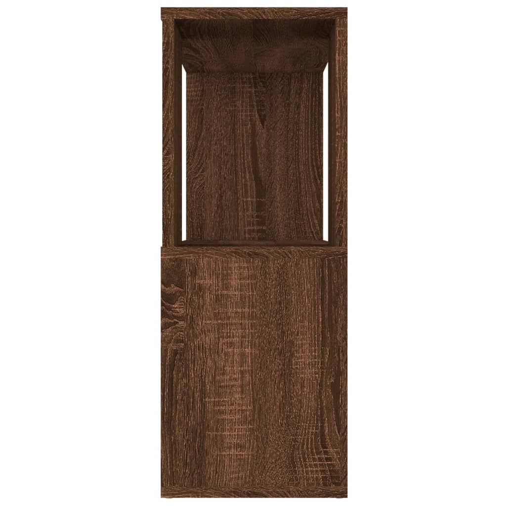 Libreria/Divisorio Rovere Marrone 80x24x63 cm