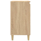 Comodini 2 pz Rovere Sonoma 40x35x70 cm in Legno Multistrato