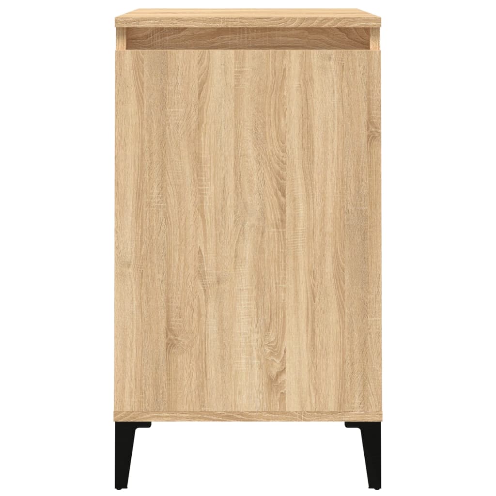 Comodini 2 pz Rovere Sonoma 40x35x70 cm in Legno Multistrato