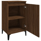Comodini 2 pz Rovere Marrone 40x35x70 cm in Legno Multistrato