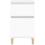 Comodini 2pz Bianchi 40x35x70 cm