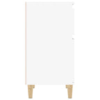 Comodini 2pz Bianchi 40x35x70 cm