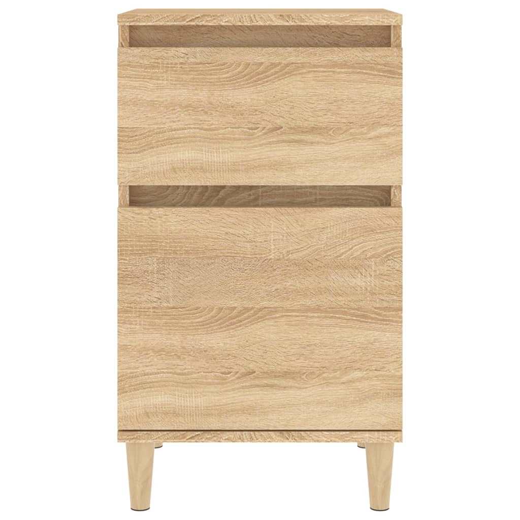 Comodini 2pz Rovere Sonoma 40x35x70 cm