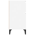 Comodini 2pz Bianchi 40x35x70 cm