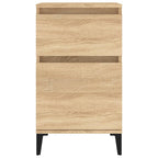 Comodino Rovere Sonoma 40x35x70 cm