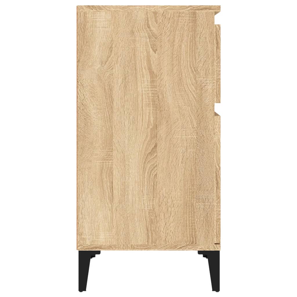 Comodino Rovere Sonoma 40x35x70 cm