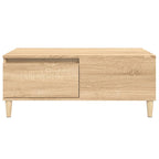 Tavolino Salotto Rovere Sonoma 90x50x36,5 cm Legno Multistrato
