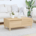 Tavolino Salotto Rovere Sonoma 90x50x36,5 cm Legno Multistrato