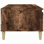 Tavolino da Salotto Rovere Fumo 90x50x36,5 cm Legno Multistrato
