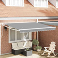 Telaio per tende da sole retrattile Bianco 300 x 250 cm