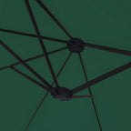 Ombrellone a Doppia Testa Verde 449x265 cm