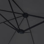 Ombrellone a Doppia Testa Nero 449x265 cm