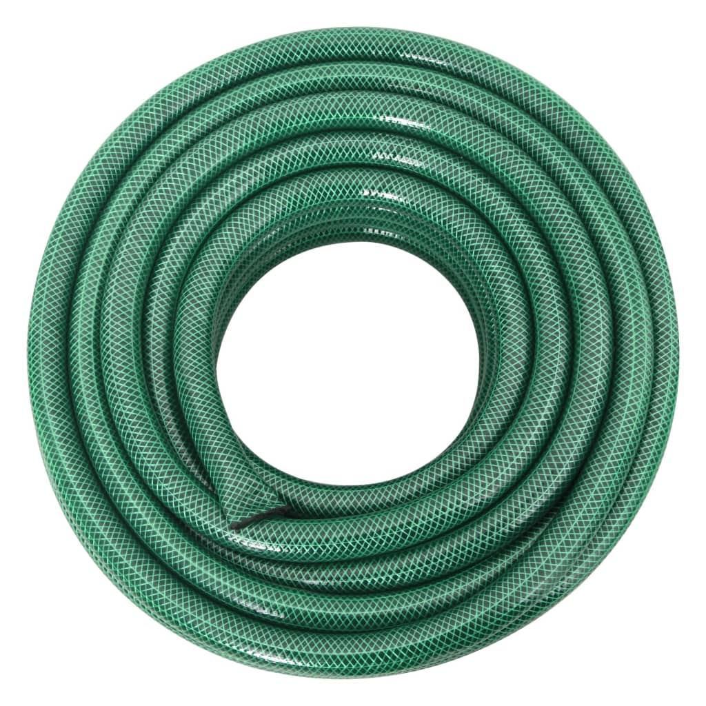 Set Tubo da Giardino con Raccordi Verde 0,75" 20 m in PVC