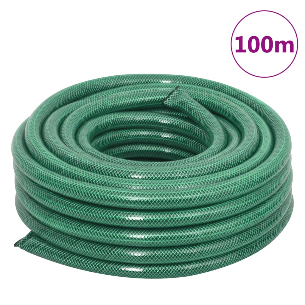 Tubo d'Aria Verde 0,75" 100 m in PVC