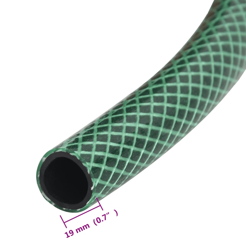 Tubo d'Aria Verde 0,75" 100 m in PVC