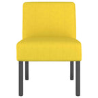 Sedia Pantofola Giallo Chiaro in Tessuto