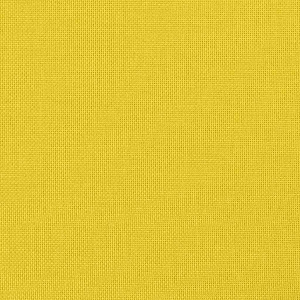 Sedia Pantofola Giallo Chiaro in Tessuto