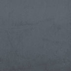 Sedia Schienale Alto Design con Bottoni in Velluto Grigio Scuro