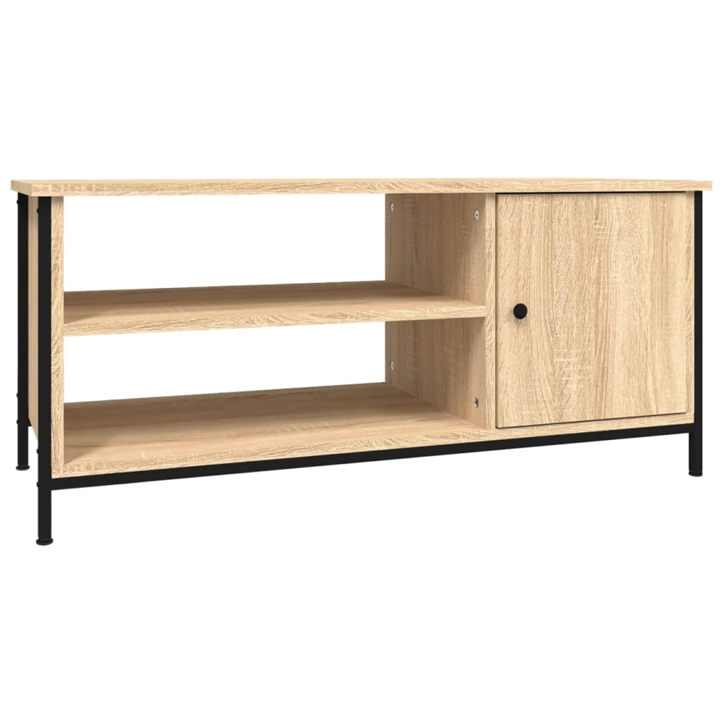 Mobile Porta TV Rovere Sonoma 100x40x45 cm in Legno Multistrato