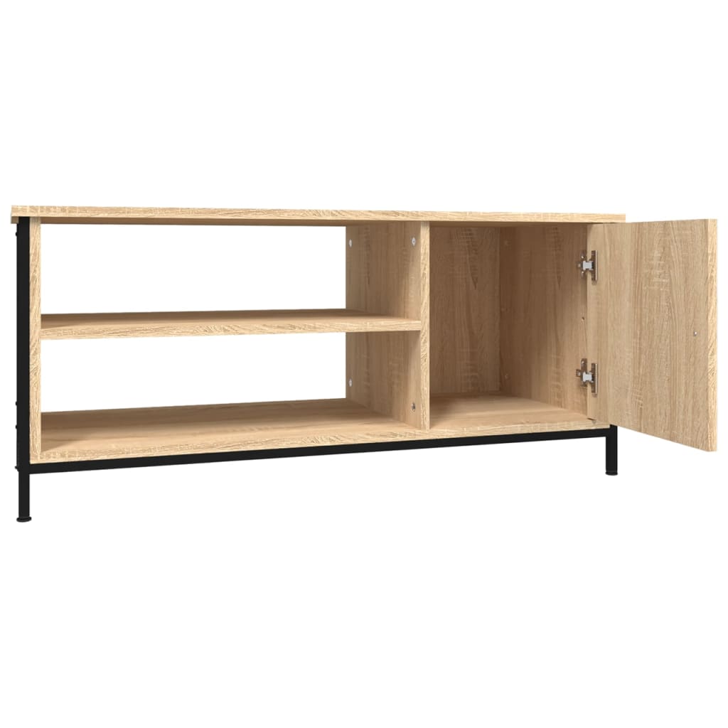 Mobile Porta TV Rovere Sonoma 100x40x45 cm in Legno Multistrato