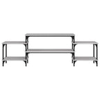 Mobile Porta TV Grigio Sonoma 157x35x52 cm in Legno Multistrato