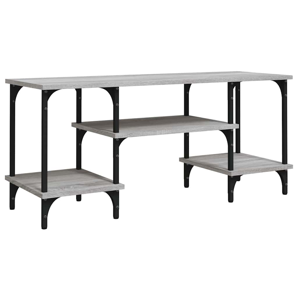 Mobile Porta TV Grigio Sonoma 102x35x45,5 cm Legno Multistrato