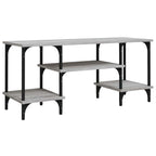 Mobile Porta TV Grigio Sonoma 102x35x45,5 cm Legno Multistrato